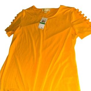 NWT yellow Mk shirt